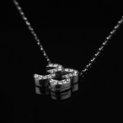 Colgante Numerum 33 Circón
