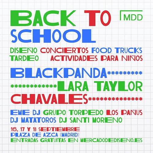 MDD Mercado de diseño, Septiembre 2022 Madrid