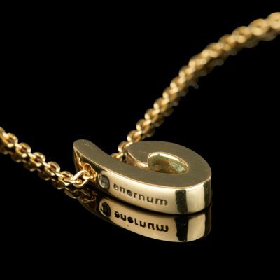 Colgante Numerum Gold 6