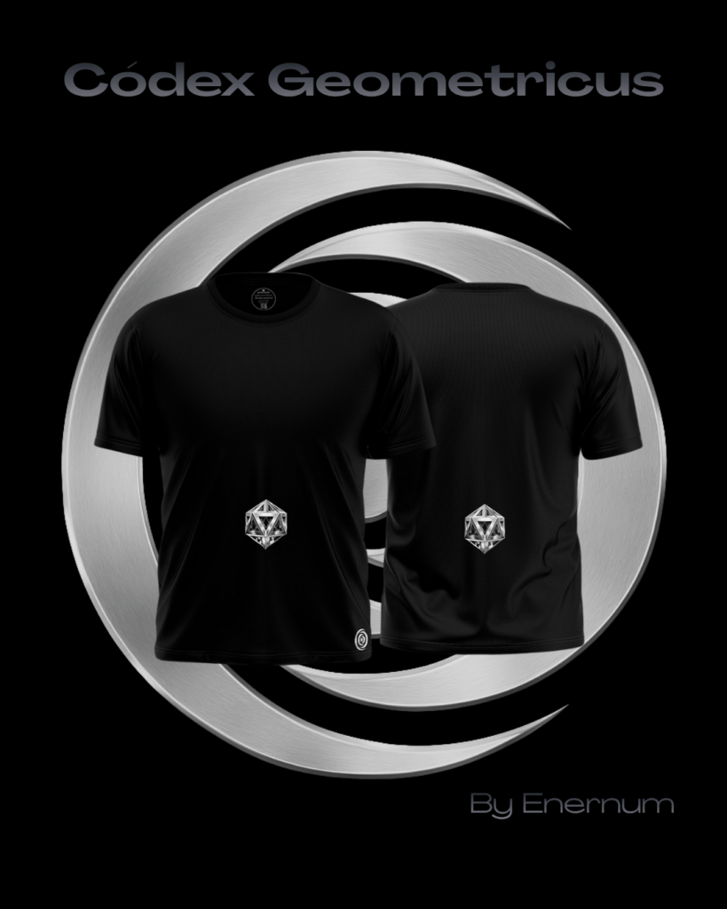 Camiseta Códex Geometric Wear — Icosaedro