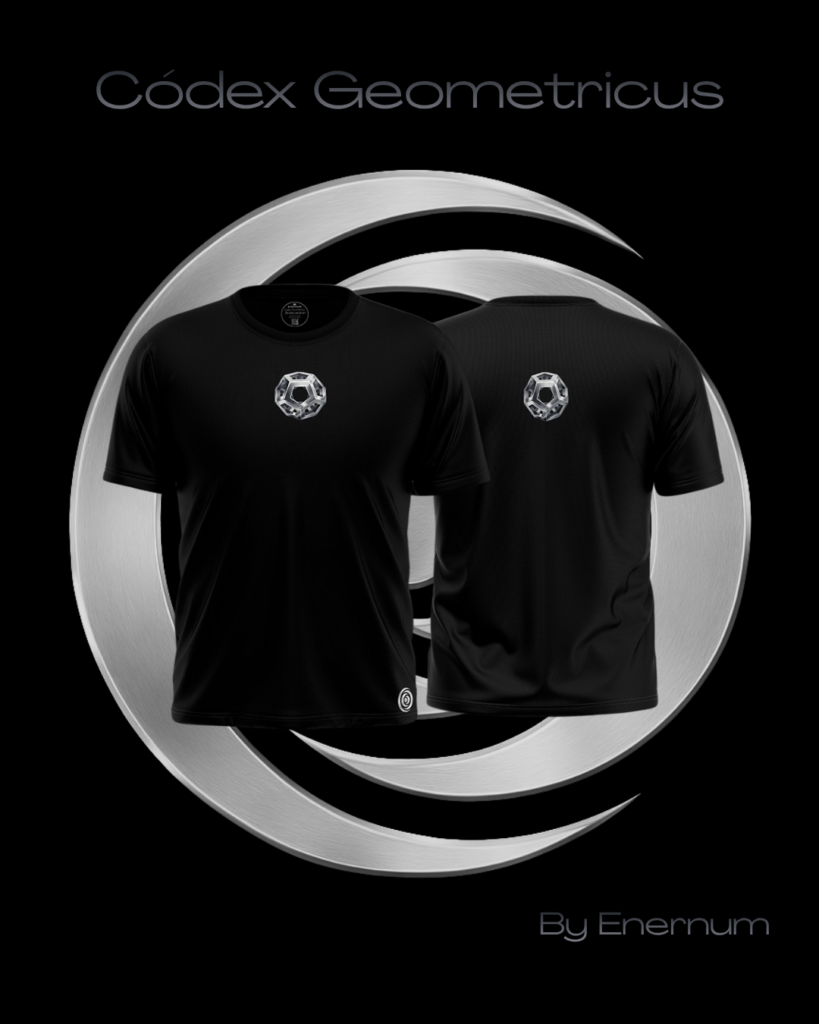 Camiseta Códex Geometric Wear — Dodecaedro